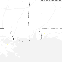 Regional Hail Map for Mobile, AL - Tuesday, July 7, 2026