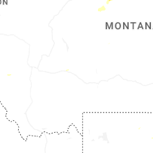 Regional Hail Map for Bozeman, MT - Wednesday, July 8, 2026