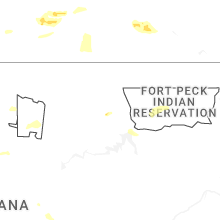 Regional Hail Map for Glasgow, MT - Wednesday, July 8, 2026