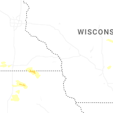 Regional Hail Map for La Crosse, WI - Wednesday, July 8, 2026