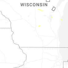 Regional Hail Map for Madison, WI - Wednesday, July 8, 2026