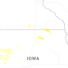 Regional Hail Map for Mason City, IA - Wednesday, July 8, 2026