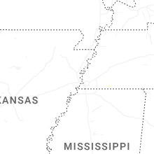 Regional Hail Map for Memphis, TN - Wednesday, July 8, 2026