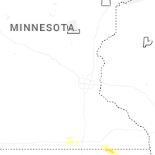 Regional Hail Map for Minneapolis, MN - Wednesday, July 8, 2026