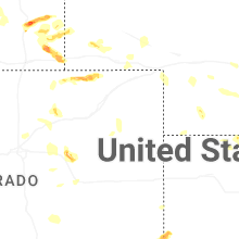 Regional Hail Map for Yuma, CO - Wednesday, July 8, 2026