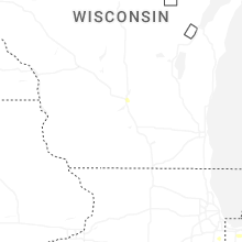Regional Hail Map for Madison, WI - Thursday, July 9, 2026