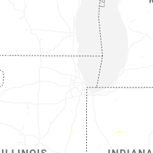 Regional Hail Map for Chicago, IL - Friday, July 10, 2026