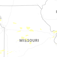 Regional Hail Map for Columbia, MO - Friday, July 10, 2026