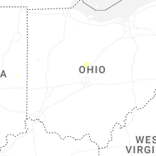 Regional Hail Map for Columbus, OH - Friday, July 10, 2026