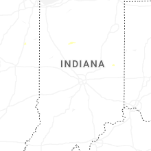 Regional Hail Map for Indianapolis, IN - Friday, July 10, 2026