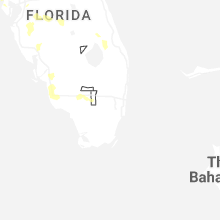 Regional Hail Map for Miami, FL - Friday, July 10, 2026