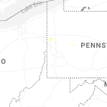 Regional Hail Map for Pittsburgh, PA - Friday, July 10, 2026