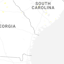 Regional Hail Map for Savannah, GA - Friday, July 10, 2026