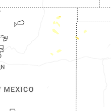Regional Hail Map for Tucumcari, NM - Friday, July 10, 2026