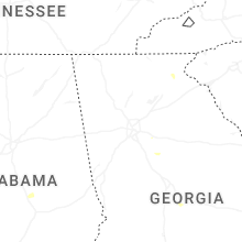 Regional Hail Map for Atlanta, GA - Sunday, July 12, 2026