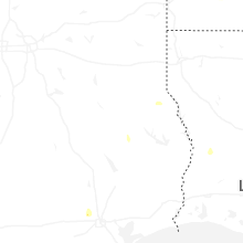 Regional Hail Map for Lufkin, TX - Sunday, July 12, 2026