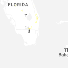 Regional Hail Map for Miami, FL - Sunday, July 12, 2026