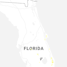Regional Hail Map for Orlando, FL - Sunday, July 12, 2026