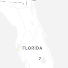 Regional Hail Map for Orlando, FL - Thursday, July 16, 2026