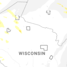 Regional Hail Map for Rhinelander, WI - Friday, July 17, 2026