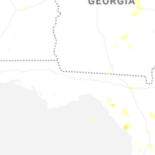 Regional Hail Map for Tallahassee, FL - Friday, July 17, 2026