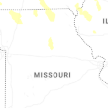 Regional Hail Map for Columbia, MO - Monday, July 20, 2026