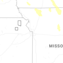 Regional Hail Map for Kansas City, MO - Monday, July 20, 2026