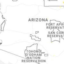 Regional Hail Map for Phoenix, AZ - Tuesday, July 21, 2026