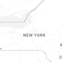 Regional Hail Map for Syracuse, NY - Tuesday, July 21, 2026