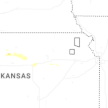 Regional Hail Map for Manhattan, KS - Thursday, July 23, 2026