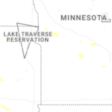Regional Hail Map for Montevideo, MN - Saturday, July 25, 2026