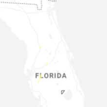 Regional Hail Map for Orlando, FL - Saturday, July 25, 2026