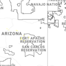 Regional Hail Map for Show Low, AZ - Saturday, July 25, 2026