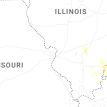 Regional Hail Map for Saint Louis, MO - Sunday, July 26, 2026