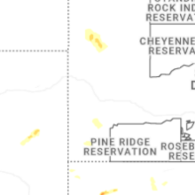 Regional Hail Map for Rapid City, SD - Tuesday, July 28, 2026
