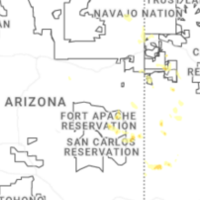 Regional Hail Map for Show Low, AZ - Tuesday, July 28, 2026