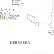 Regional Hail Map for Oneill, NE - Wednesday, July 29, 2026