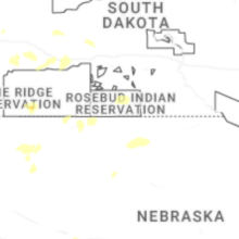 Regional Hail Map for Valentine, NE - Wednesday, July 29, 2026