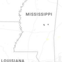 Regional Hail Map for Jackson, MS - Thursday, July 30, 2026
