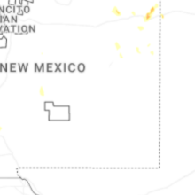 Regional Hail Map for Roswell, NM - Saturday, August 1, 2026