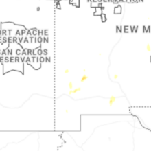Regional Hail Map for Silver City, NM - Saturday, August 1, 2026