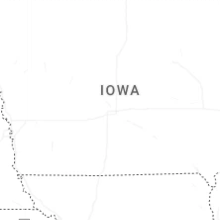 Regional Hail Map for Des Moines, IA - Tuesday, August 4, 2026