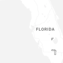 Regional Hail Map for Bradenton, FL - Thursday, August 6, 2026