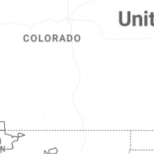 Regional Hail Map for Pueblo, CO - Thursday, August 6, 2026
