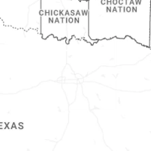 Regional Hail Map for Dallas, TX - Friday, August 7, 2026