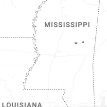 Regional Hail Map for Jackson, MS - Friday, August 7, 2026