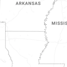 Regional Hail Map for Bastrop, LA - Saturday, August 8, 2026