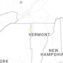 Regional Hail Map for Burlington, VT - Saturday, August 8, 2026