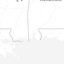 Regional Hail Map for Mobile, AL - Saturday, August 8, 2026