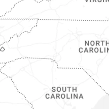 Regional Hail Map for Charlotte, NC - Sunday, August 9, 2026